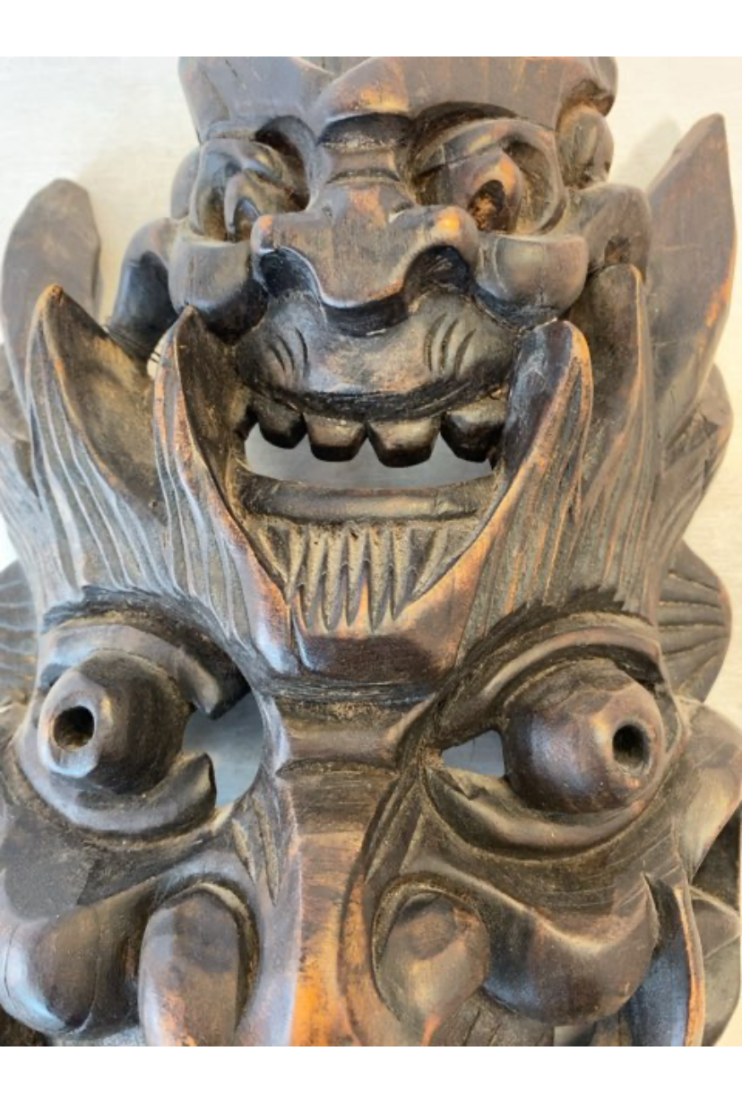 Asiatisk træ maske